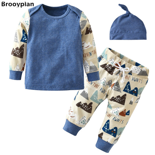 2018 Autumn Style Baby Boy Clothing Set